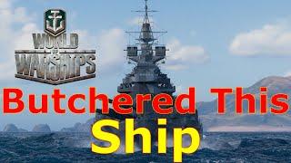 World of Warships- Wargaming Butchered This Ship (KGV)