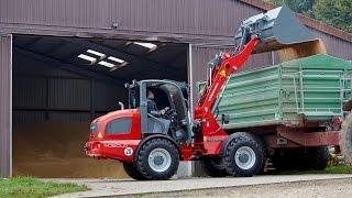 Weidemann – Radlader 4080LP Getreide laden