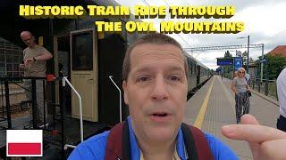 I Took a HISTORIC TRAIN through the POLISH OWL MOUNTAINS. | American in Poland