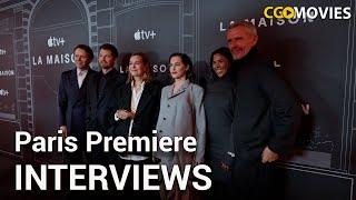 La Maison Paris Premiere Interviews | Apple TV+ Fashion Drama Series (2024)