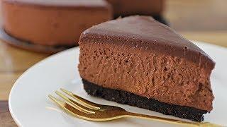 No-Bake Chocolate Cheesecake Recipe (Without Gelatin)