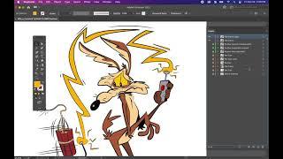 Live Paint Tool in Adobe Illustrator - Setting up for Shadows, Gradients, and Offset