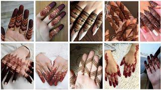 New Mehndi Design 2025 /finger  mehndi design simple /Latest mehndi design/Mehndi Dezan/Easy mehndi