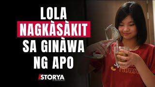 LOLA, NAGKASǠKIT SA GINǠWA NG ǠPO.