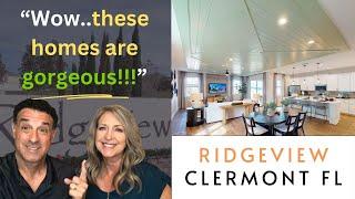 Stunning New Construction in Clermont FL: Wekiva Model by Trinity Family Builders - Ridgeview