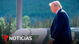 Trump adelanta su regreso de la cumbre del G7 en Canadá | Noticias Telemundo