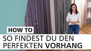 Vorhänge - von lichtdurchlässig über blickdicht bis zu verdunkelnd  | How to | INTERIYEAH!