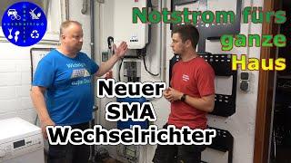 Unser neuer Hybrid-Wechselrichter mit Notstrom für das komplette Haus. #SMA