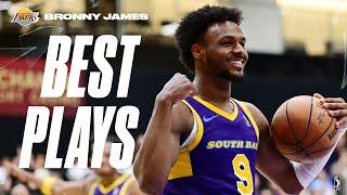 Bronny James’ Top Plays Of The 2024-25 Season