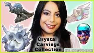 My Crystal Carvings Collection | *Episode Four* | Unicorns, Dragons, Skulls, Dinosaurs | $400 |