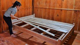 How to building a bed extremely simple and beautiful - Skill modern woodworking |Chúc Thị Minh