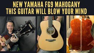 MAHOGANY -YAMAHA FG9 M Guitar Review in Singapore 