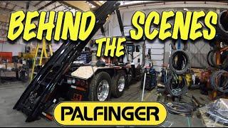 (The Palfinger Factory) Peak of Palfnger Hooklift Hook Truck & Hunter Truck Roll Off