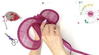 Sinamay Swirl - Make an Instant Fascinator! @ Petershams Millinery Supplies