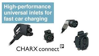 Phoenix Contact e-Mobility introduces CHARX charging inlets