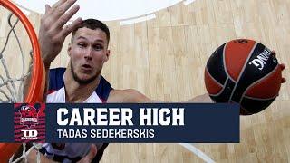  EuroLeague career-high night - TADAS SEDEKERSKIS 