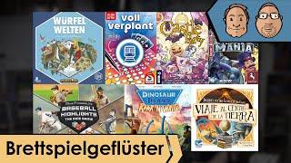 Brettspielgeflüster – Flip/Roll & Write Extravaganza und mehr – mit Alex & Peat #21