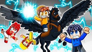 Trolling Players with DARK PEGASUS in Roblox Strongest Battlegrounds!