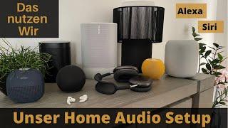 Das nutzen Wir! Lautsprecher & Sprachassistenten bei uns Zuhause - Home Audio Setup