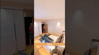 Luxurious Bedroom Build Because Of Husband Drinking || FactoFun || #shortvideo