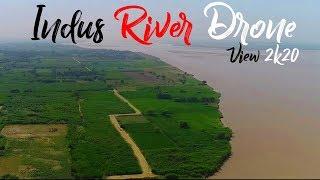 River Indus Drone View Beautiful Punjab Pakistan Video 2020