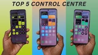 Top 5 Control Centre Theme For Xiaomi HyperOS | Best HyperOS Control Center Themes