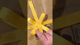 How to Make Flowers with Ribbon and Buttons - Mothers Day DIY Craft Gift Idea #shorts