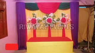 Stage Decoration | Riwayat Events | Mehndi Stage