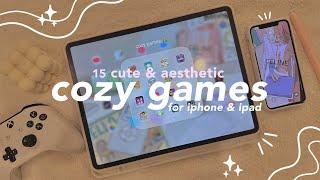 cozy games for ios ️ | 15 cute & comfy aesthetic mobile games for iphone & ipad.