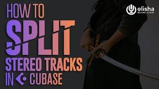 How to split STEREO tracks to MONO in CUBASE the easy way