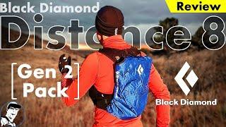 Black Diamond Distance 8 (Gen 2) Pack Review // Almost Perfect for ULTRA Trail Running!