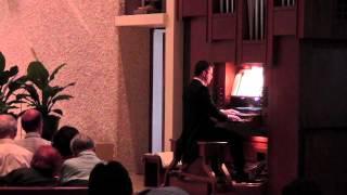 J.S. Bach Trio Sonata No. 4 in E Minor (528) - Jonathan Ryan, organist live in recital