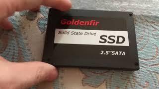 Самый дешевый твердотельный накопитель SSD 120 ГБ  Goldenfir