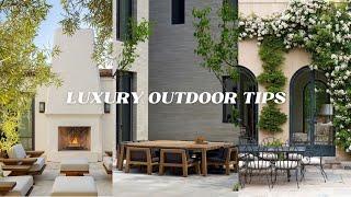 How to make your outdoor patio space feel more expensive