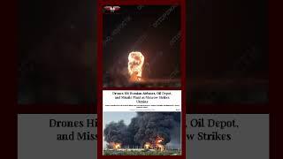 Russia Bombards Ukrainian Airbase in Rivne in Massive Revenge Strike, Destroys Key Weapons Depot