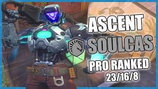 Liquid Soulcas Kay/O Ascent | Valorant Pro Vod Ranked Gameplay