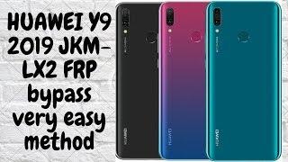 HUAWEI Y9 2019 JKM-LX2 talkback version 7.2 frp bypass very easy method.