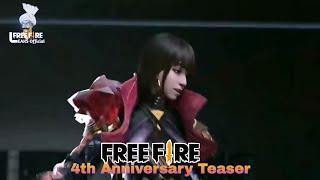 Free Fire 4th Anniversary - Teaser Trailer | Free Fire Leaks