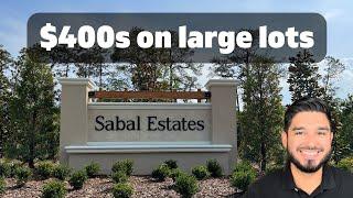 Homes in $400s on Large Lots | Sabal Estates | St. Augustine, FL