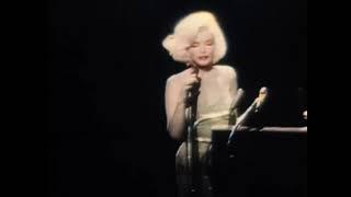 [ IN COLOR ] Marilyn Monroe Singing Happy Birthday / President John F Kennedy 1962