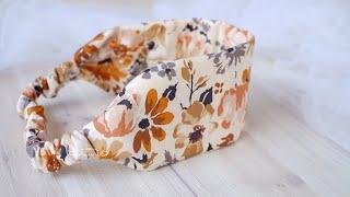 Simple Headband for Beginners - DIY Headband from Scrap Fabric