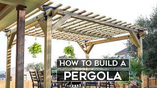 How To Build A Pergola (EASY!)