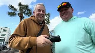 DK, Greg at the Pirates' pitchers/catchers day