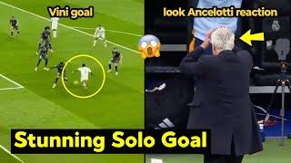  Vinicius Jr’s Insane Goal Stuns Ancelotti  His Reaction Says It All!