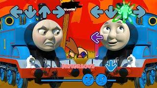 NEW Angry Thomas VS Happy Thomas - Really Usefull Friday Night Funkin' (4K 60 fps)