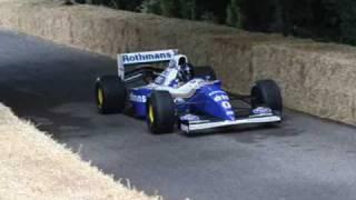 One lap in the Williams Renault FW16 AWESOME SOUND!!!!!