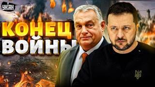 Конец войны: Зеленский назвал условия переговоров. Дружку Путина Орбану это не понравилось