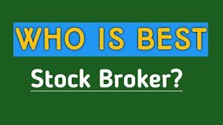 Who is Best Stock Broker@Muhammad Nasir Joiya Official