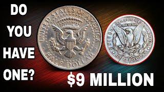 Find These Rare Kennedy Half Dollars and Morgan Dollars coins to Strike it Rich Overnight!