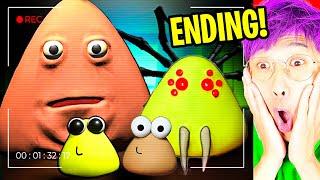 POU + POULINA Had A BABY POU!? (ROBLOX POU'S REVENGE - SECRET BABY DOU ENDING!)